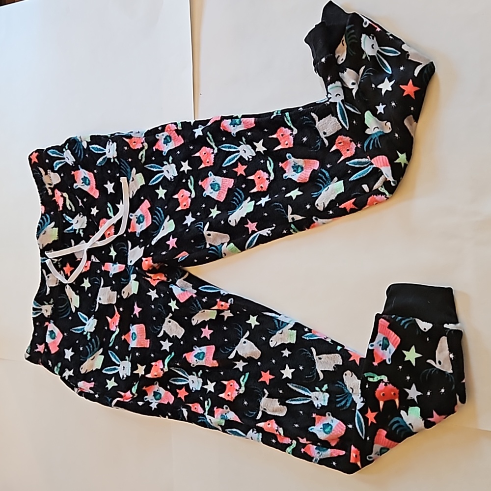 Joyspun, fleece sleep pants. Size M(8-10).